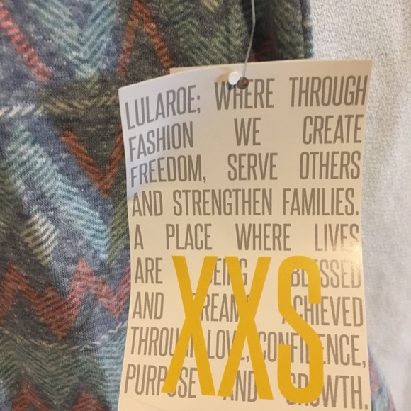 BNWT LulaRoe Perfect Tee XXS - Picture 5 of 5